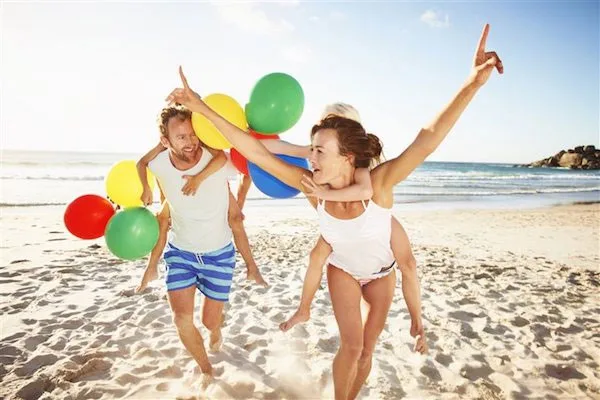 Fun at the beach