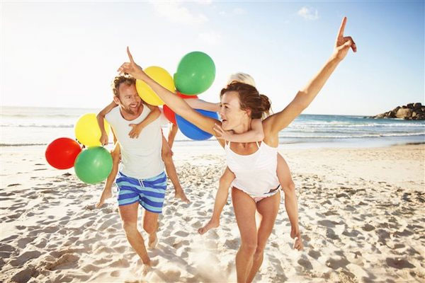 Fun at the beach
