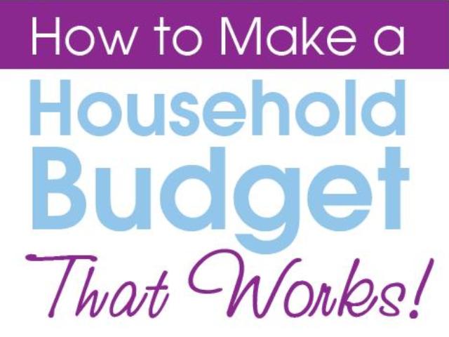 Household Budget How to Make a That Works