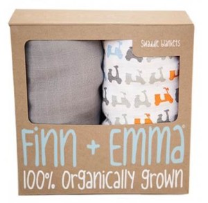 Finn and Emma Swaddle Set