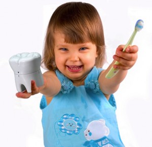 Little Girl Twooth Timer